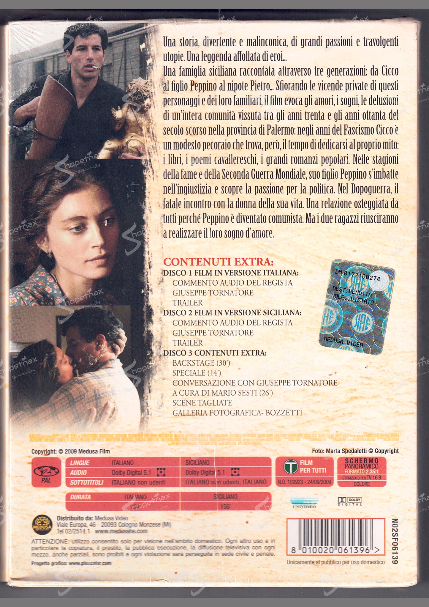 Baarìa (Edizione Speciale) (2009) Box 3 DVD