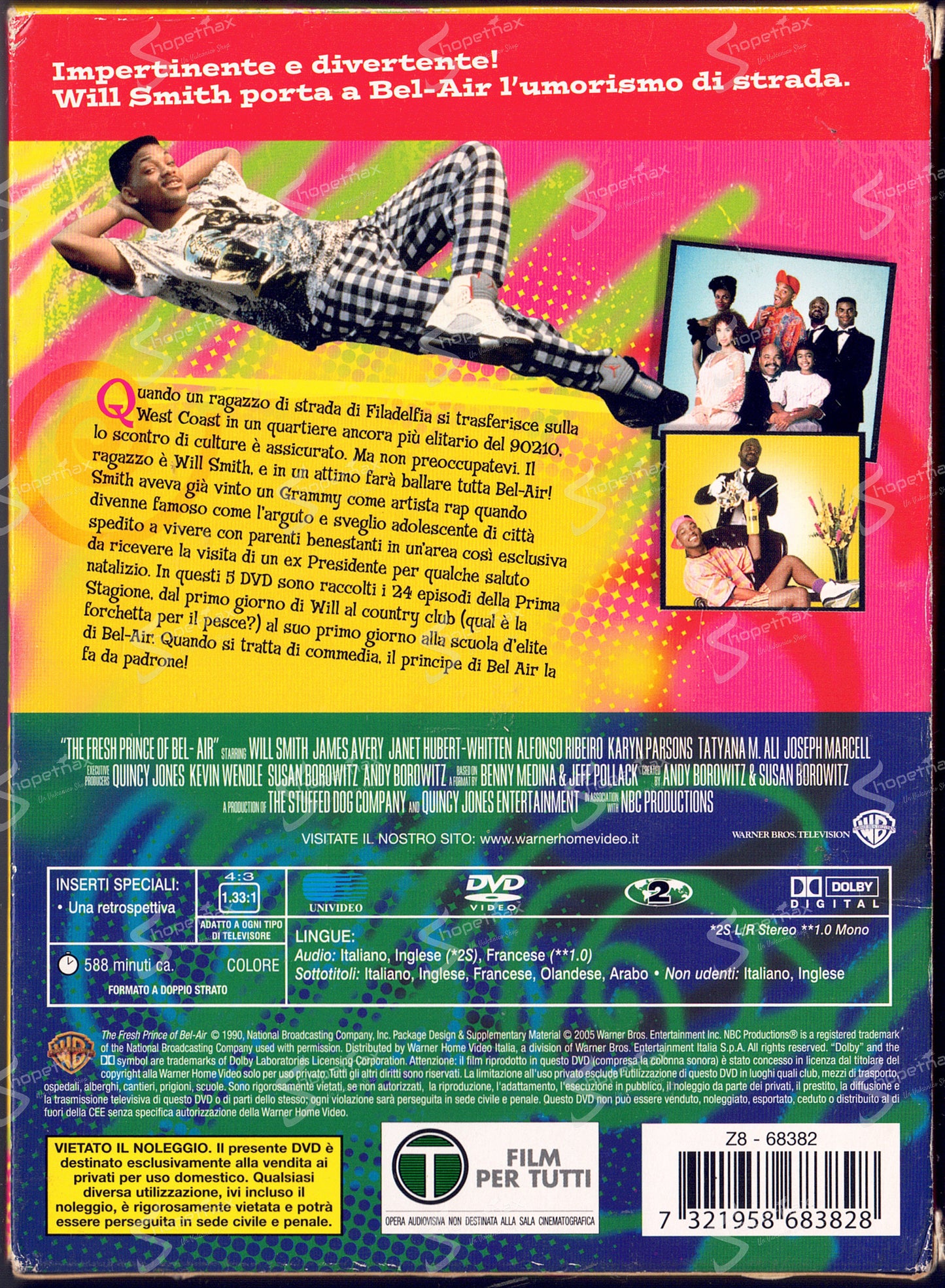 Willy Principe di Bel-Air (The Fresh Prince of Bel-Air) (1990) Cofanetto 5 DVD