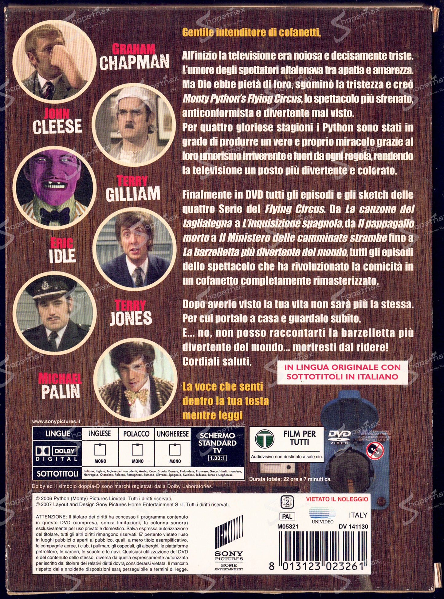 Monty Python's Flying Circus - Complete Series (1969-1974) Box 7 DVD