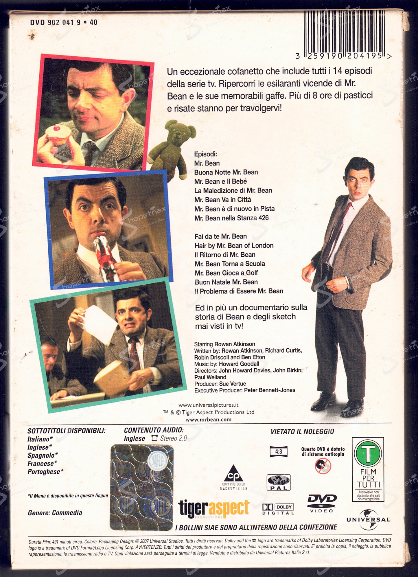 Mr. Bean Collection - Volumi 1-2-3 (1990-1995) Box 3 DVD