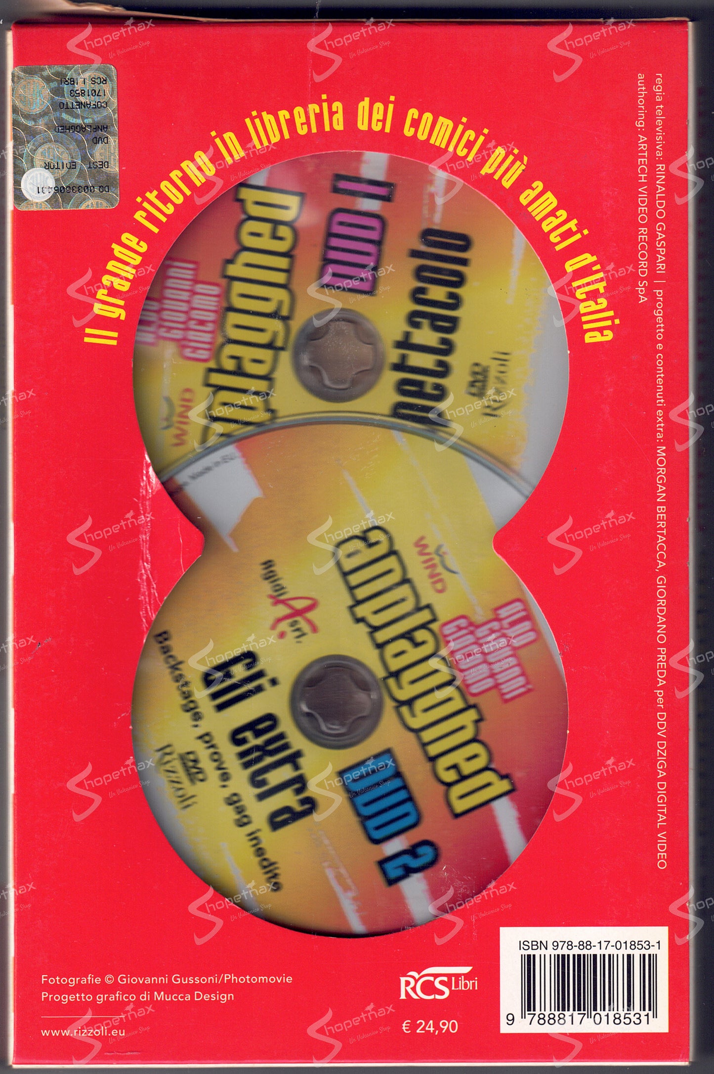 Anplagghed in DVD (2007) 2 DVD + Libro
