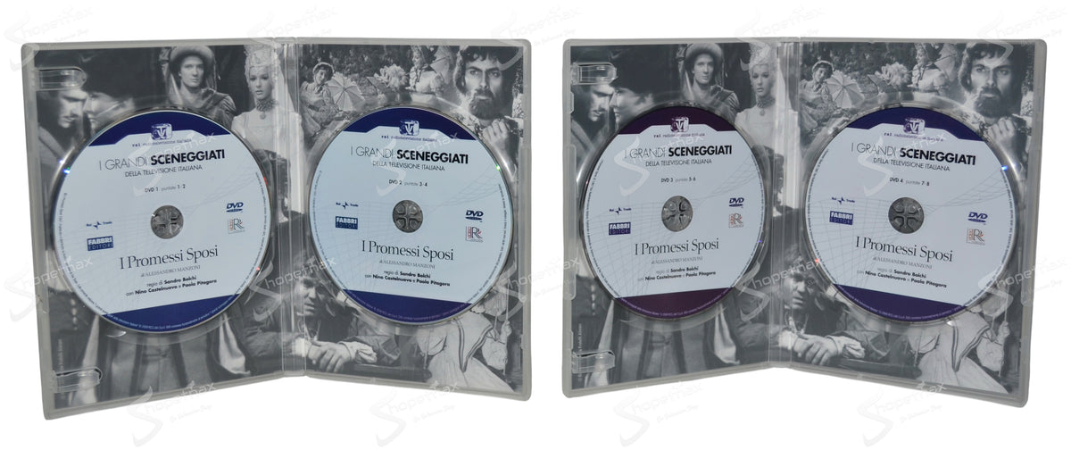 I Promessi Sposi di Alessandro Manzoni (Serie Completa) (1967) 4 DVD