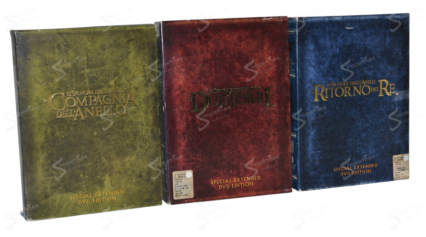 Il Signore degli Anelli - Trilogia Completa (Special Extended Edition) 3 Box - 12 DVD