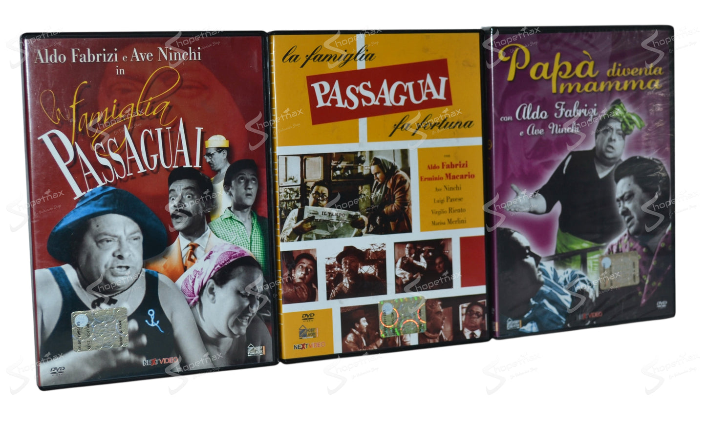 La famiglia Passaguai (Trilogia Completa) (1951-1952) 3 DVD Editoriali