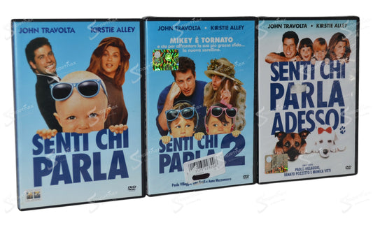 Senti chi Parla Trilogia (Look Who's Talking) (1989-1993) 3 DVD