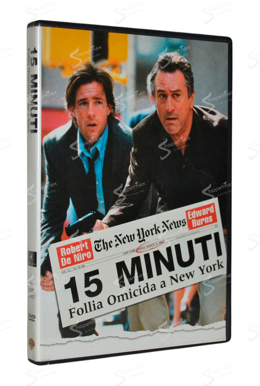 15 Minuti - Follia Omicida a New York (15 Minutes) (Warner) (2001) DVD