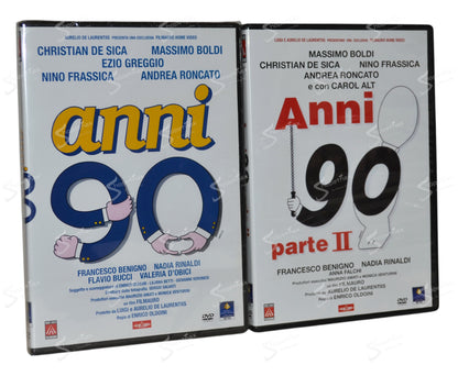 Anni 90 + Anni 90 Parte II (Serie Completa) (1992-1993) 2 DVD