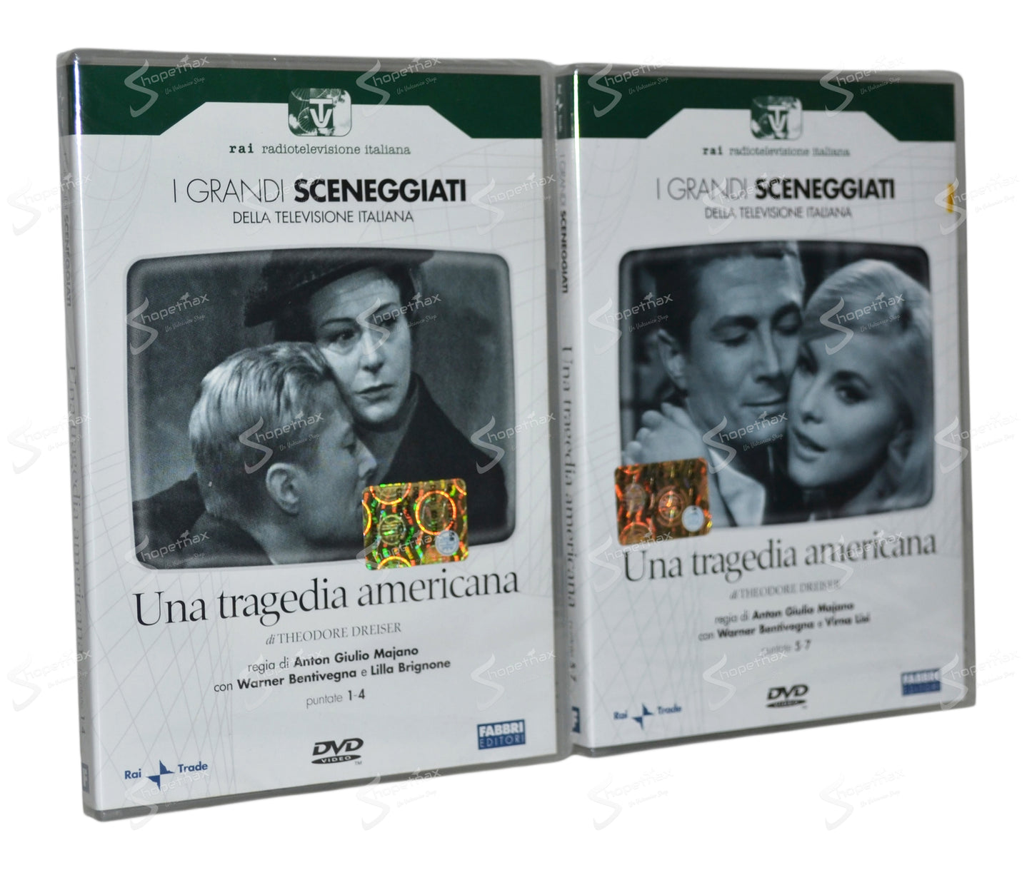 Una Tragedia Americana (Serie Completa 7 Puntate) (1962) 2 Dvd Editoriali