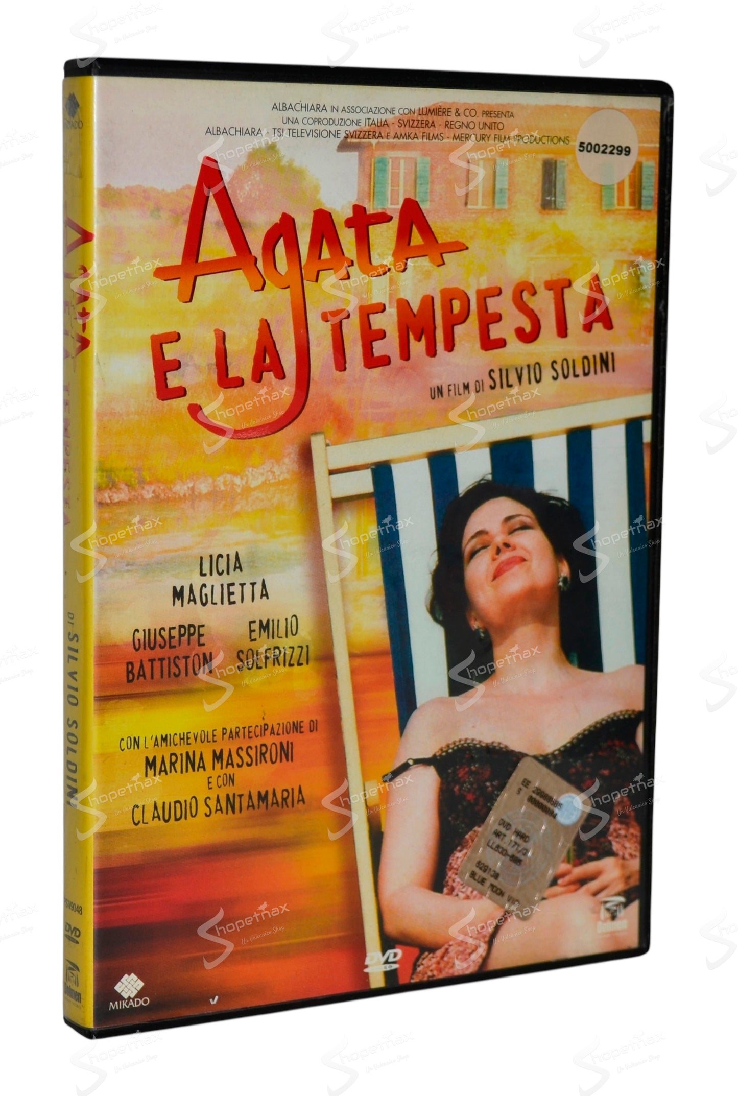 Agata and the Storm (2004) Ex-Rental DVD