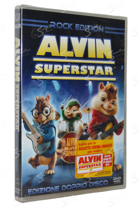 Alvin Superstar - Rock Edition (Edizione Doppio Disco) (Alvin and the Chipmunks) (2007) DVD