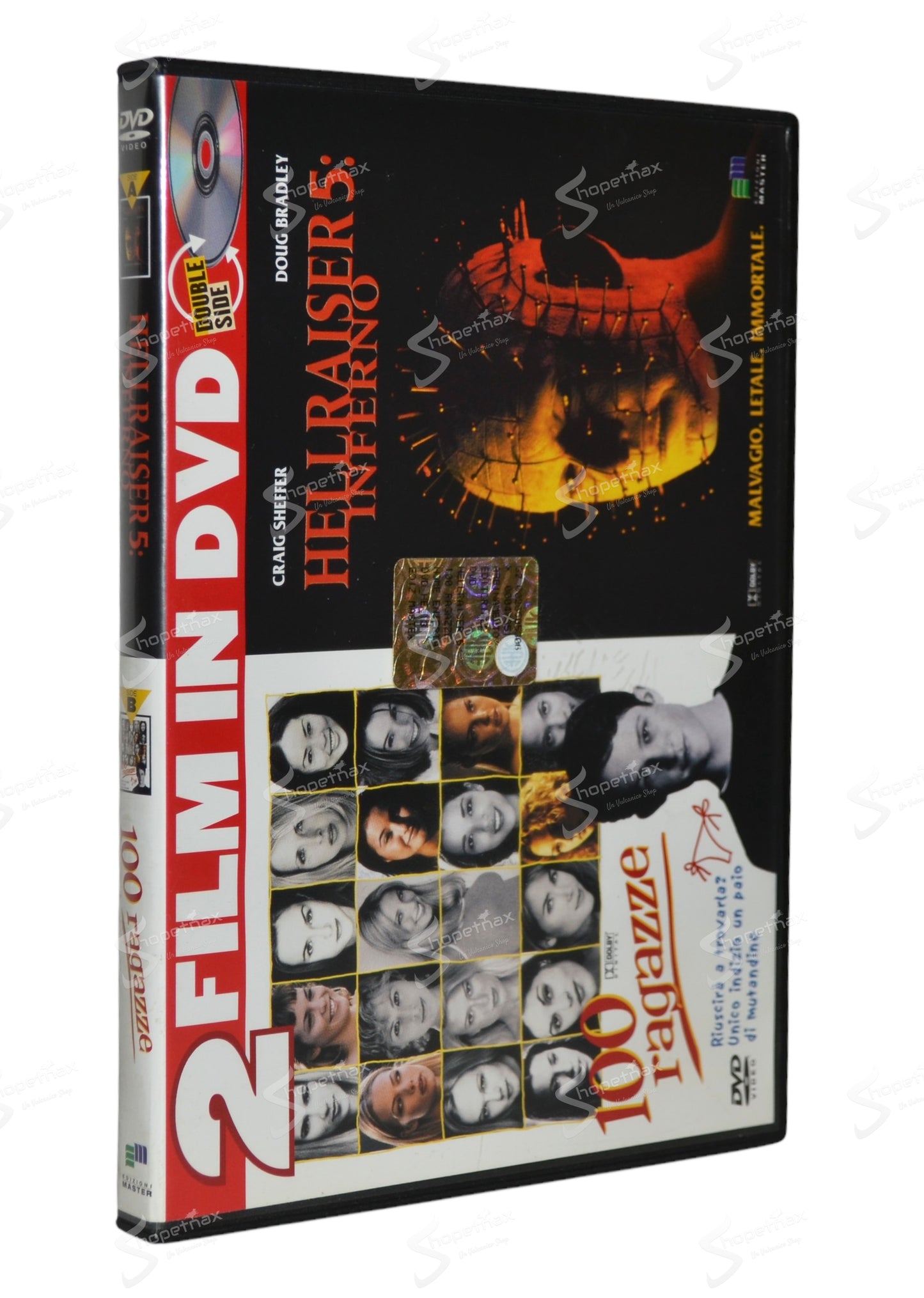 100 Ragazze + Hellraiser 5: Inferno (2 Film) (2000) DVD Editoriale