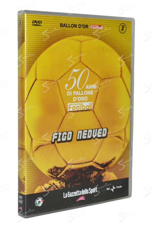 50 Anni di Pallone d'Oro - Vol. 3 - Luis Figo Pavel Nedved (2006) DVD Editoriale