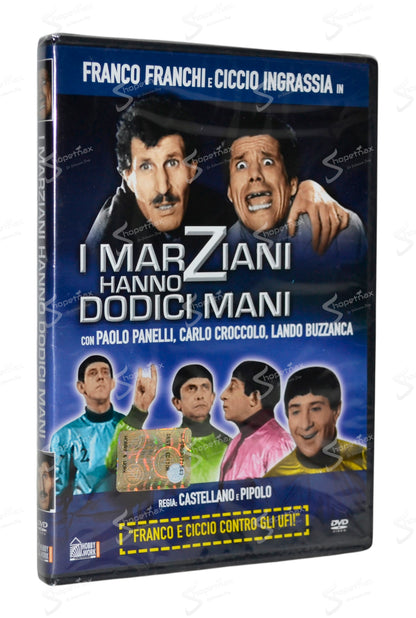 I Marziani hanno dodici mani (1964) DVD Editoriale Sigillato
