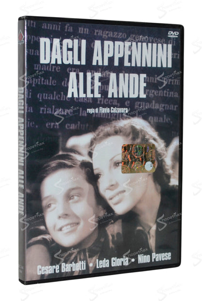 Dagli Appennini alle Ande (1943) DVD Ottimo