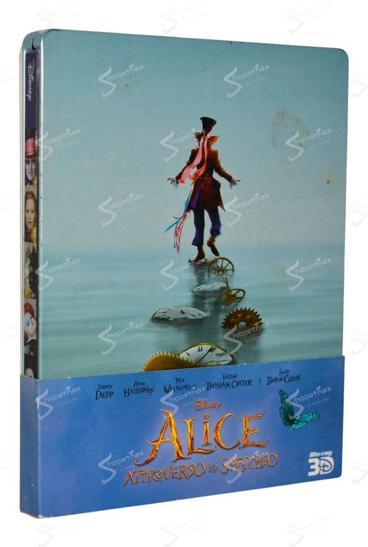 Alice attraverso lo specchio (Steelbook) (Alice Through the Looking Glass) (2016) Blu-ray + Blu-ray 3D