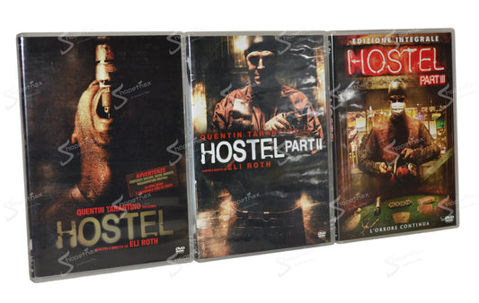 Hostel + Hostel Part II + Hostel Part III (Serie Completa) 3 DVD
