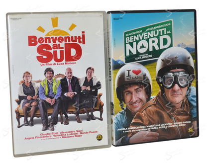 Benvenuti al Sud + Benvenuti al Nord (Serie Completa) (2010-2012) 2 DVD