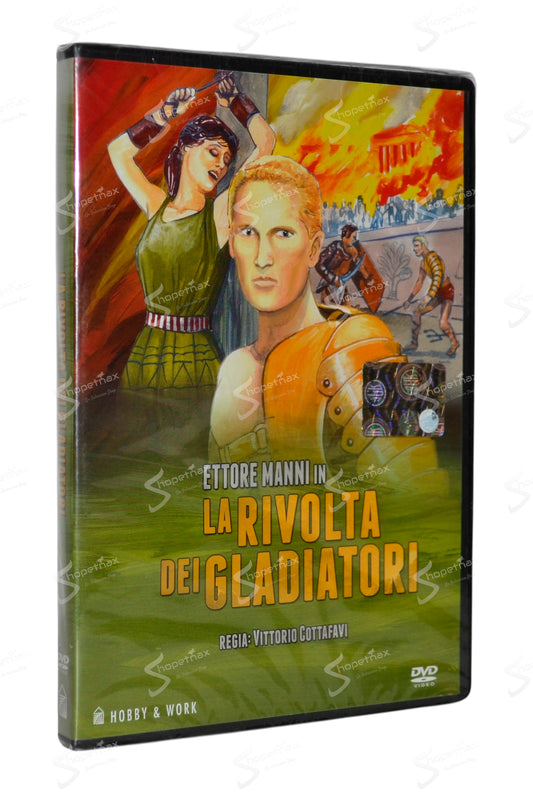 The Revolt of the Gladiators (1958) Editorial DVD