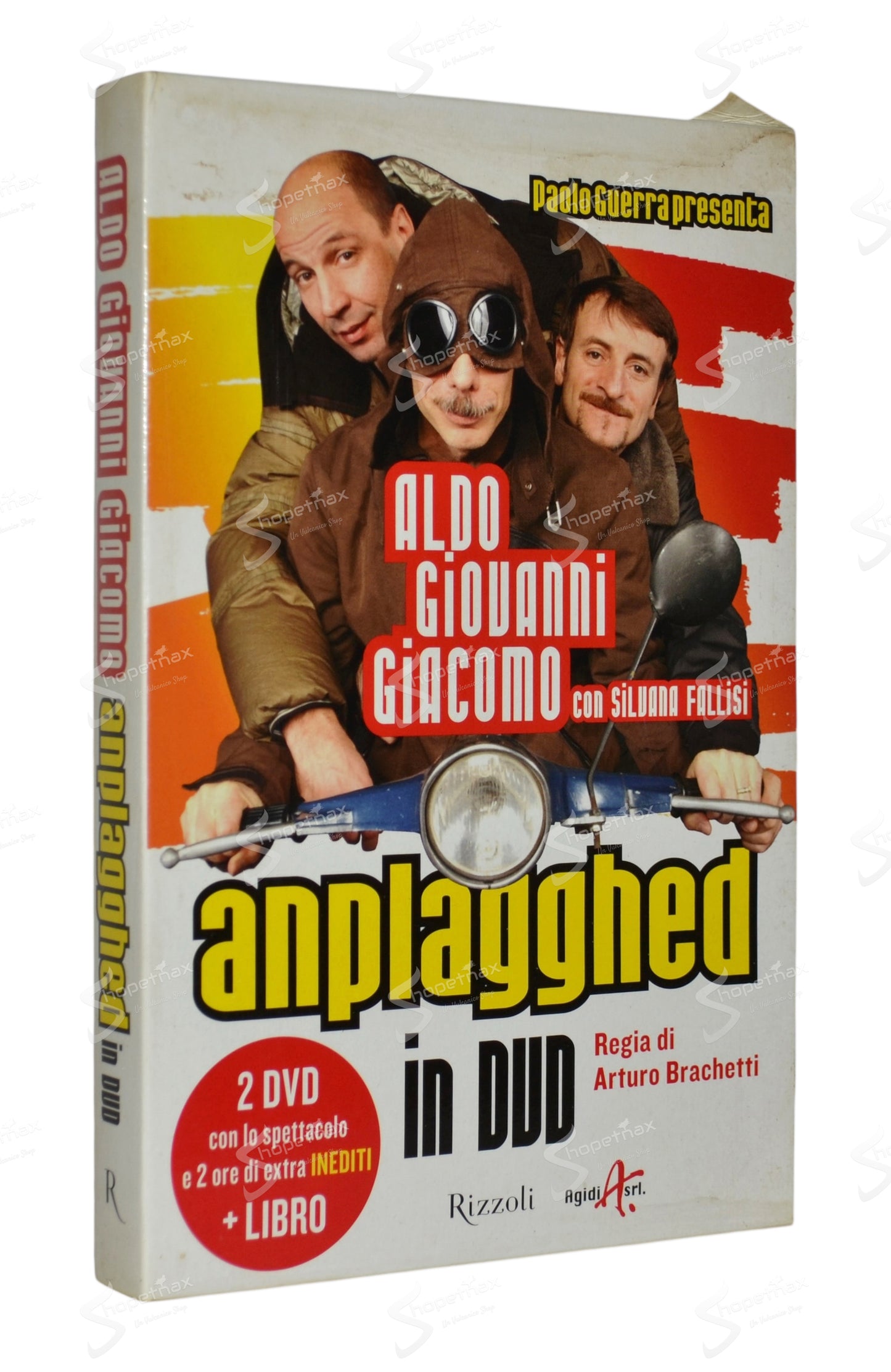 Anplagghed in DVD (2007) 2 DVD + Libro