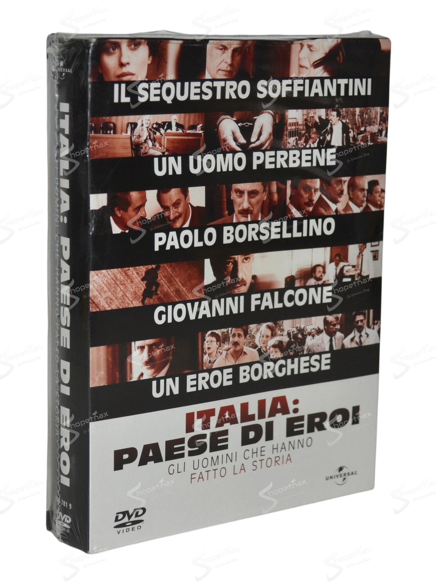 Italia Paese di Eroi Uomini che hanno fatto la storia (2012) Box 5 DVD