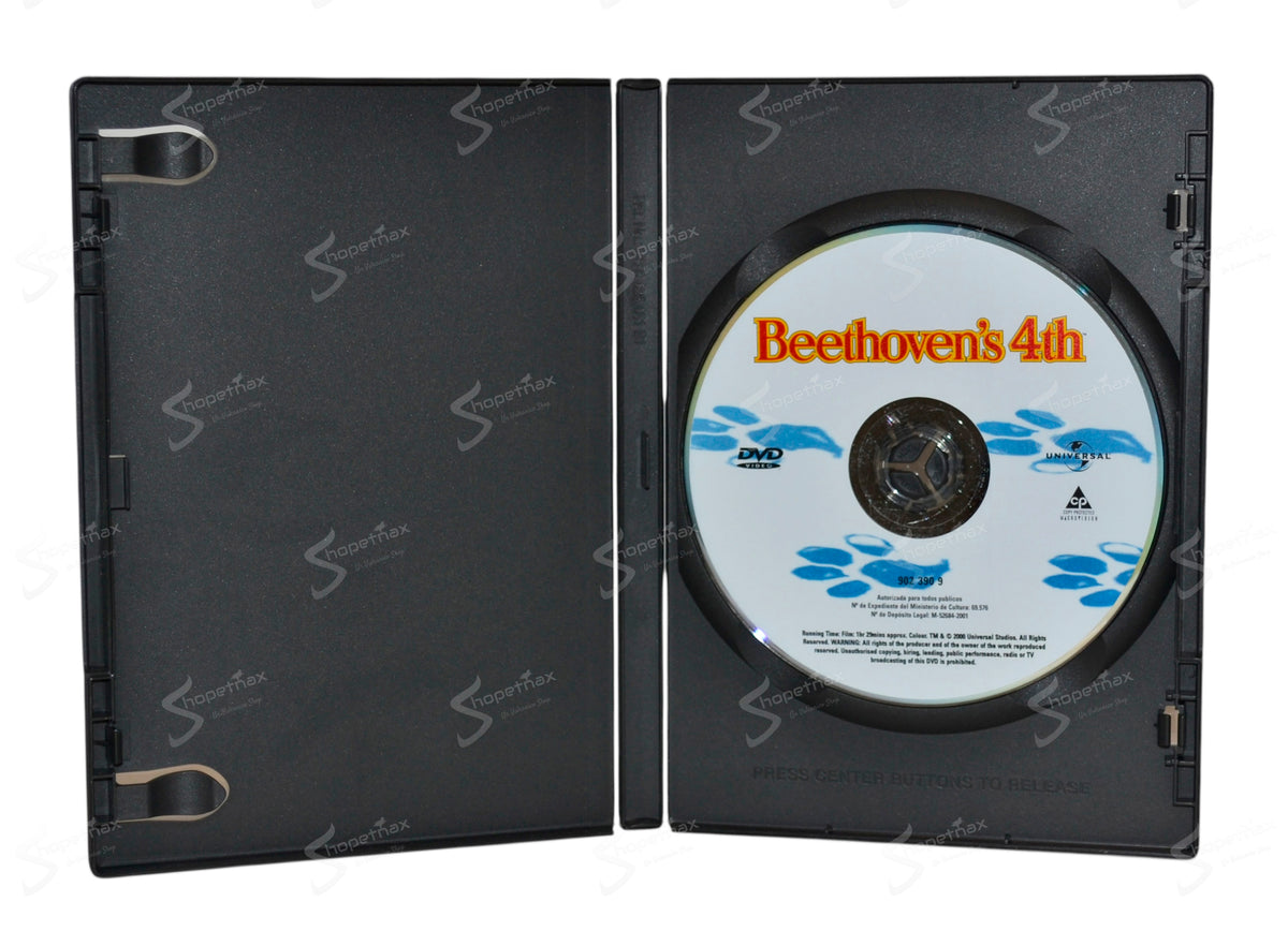 Beethoven 4 (Custodia adattata e senza copertina) (2001) DVD