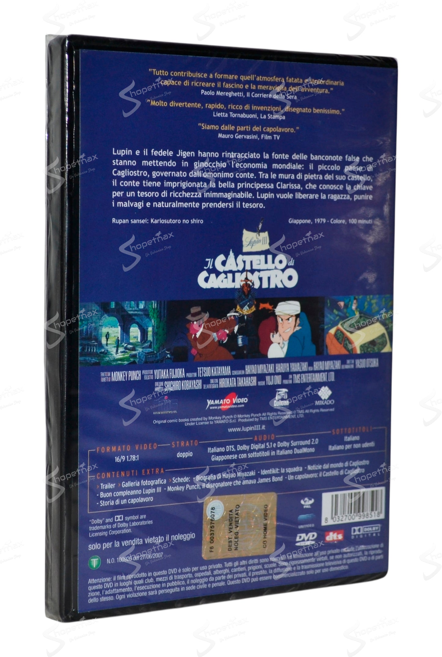 Lupin III - Il Castello di Cagliostro (1979) DVD