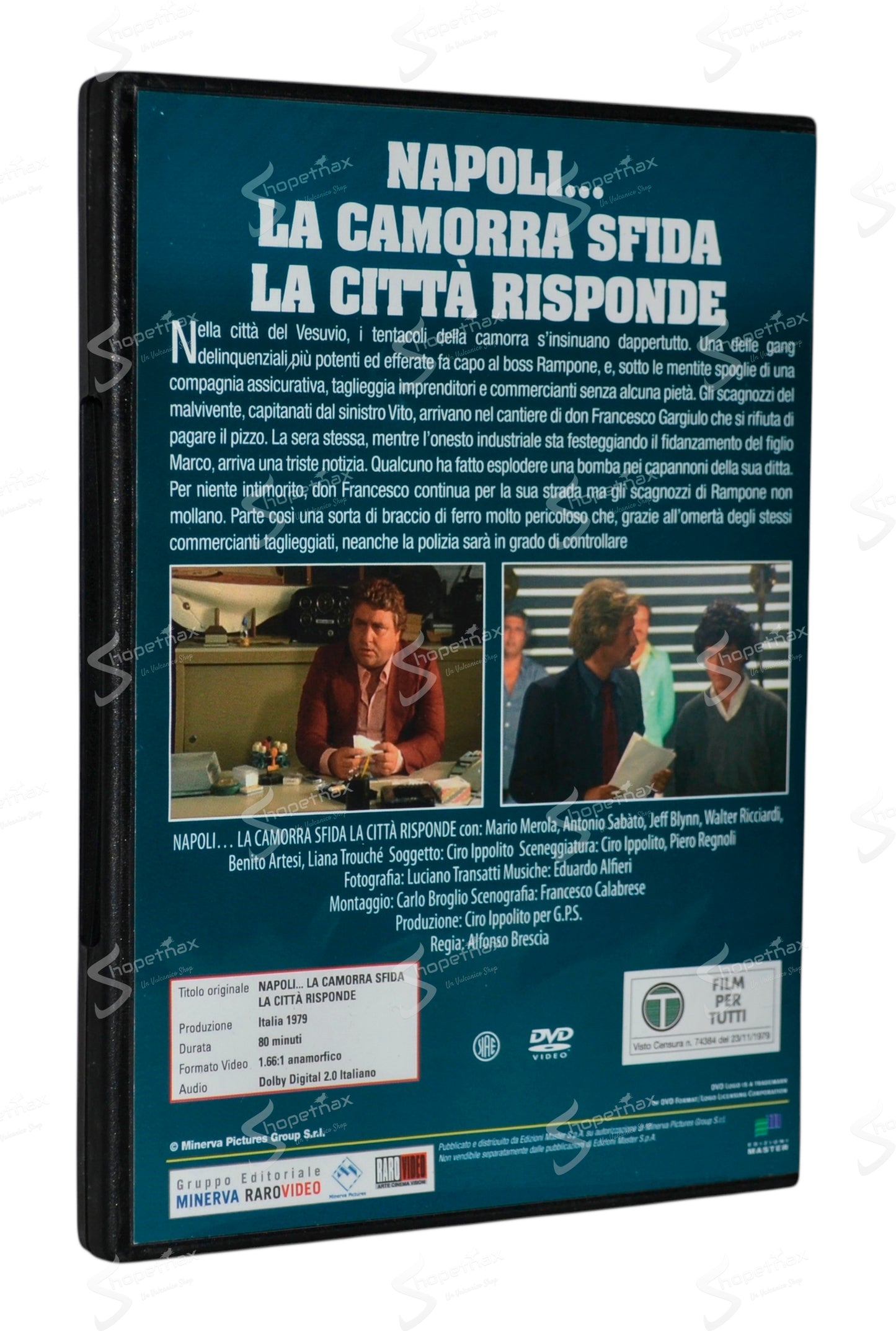 Napoli… La Camorra sfida la Città risponde (1979) DVD Editoriale