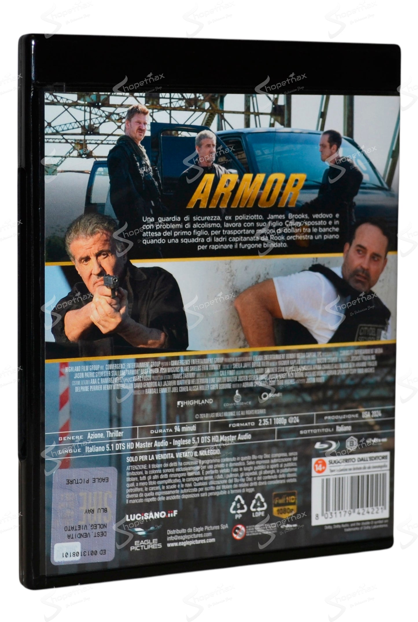 Armor (2024) BLU-RAY