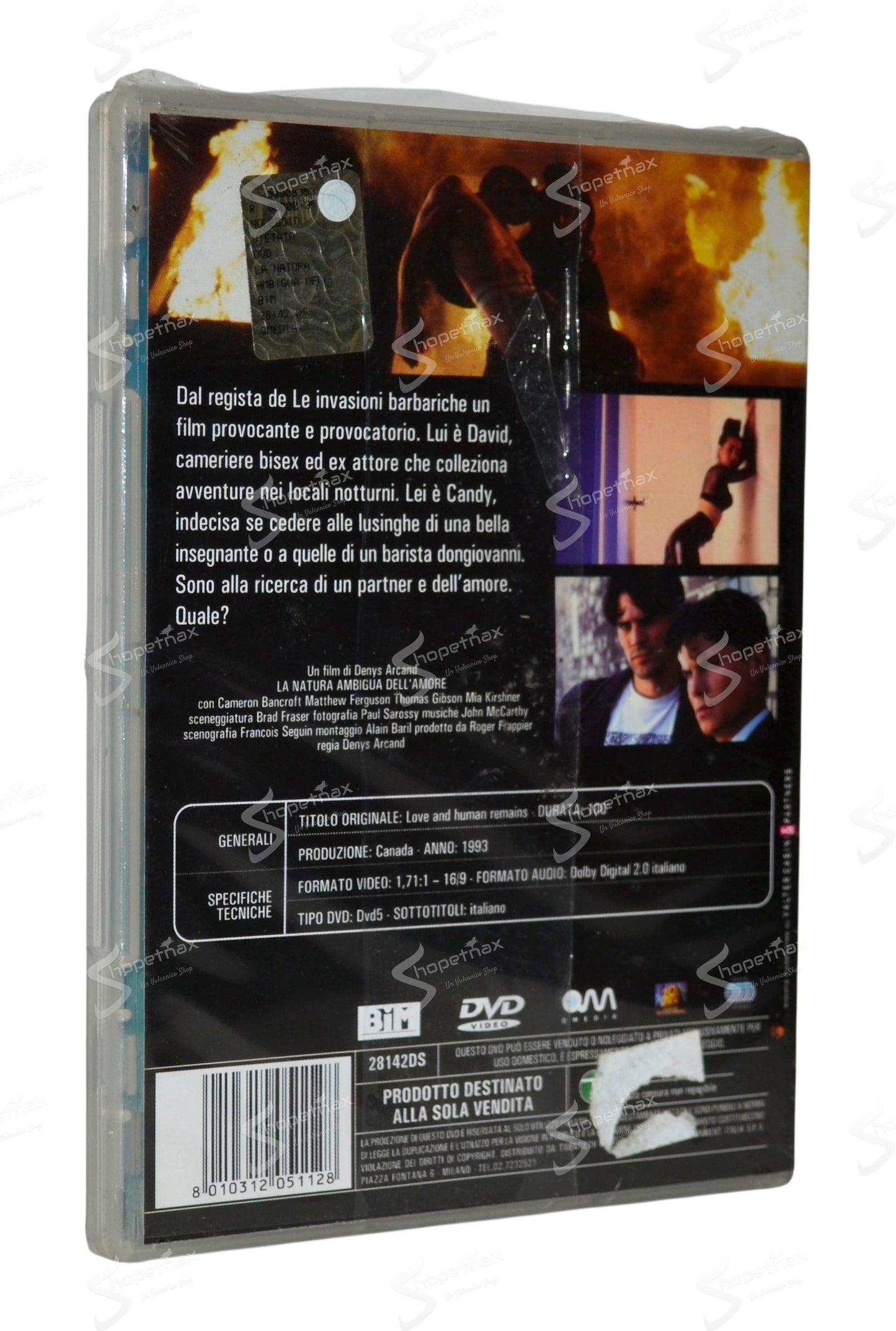 La Natura Ambigua dell'Amore (Love & Human Remains) (1993) DVD