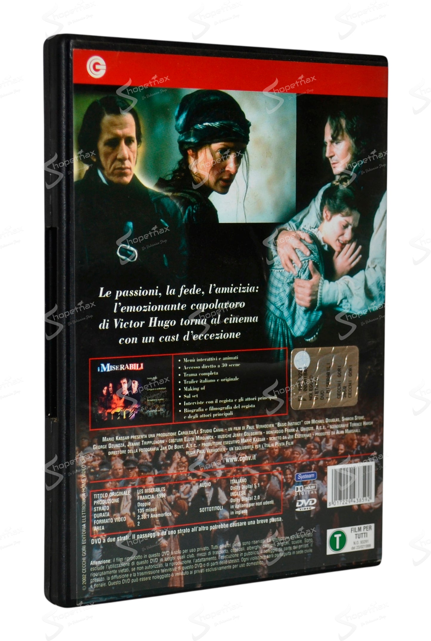 I Miserabili (Les Misérables) (1998) DVD