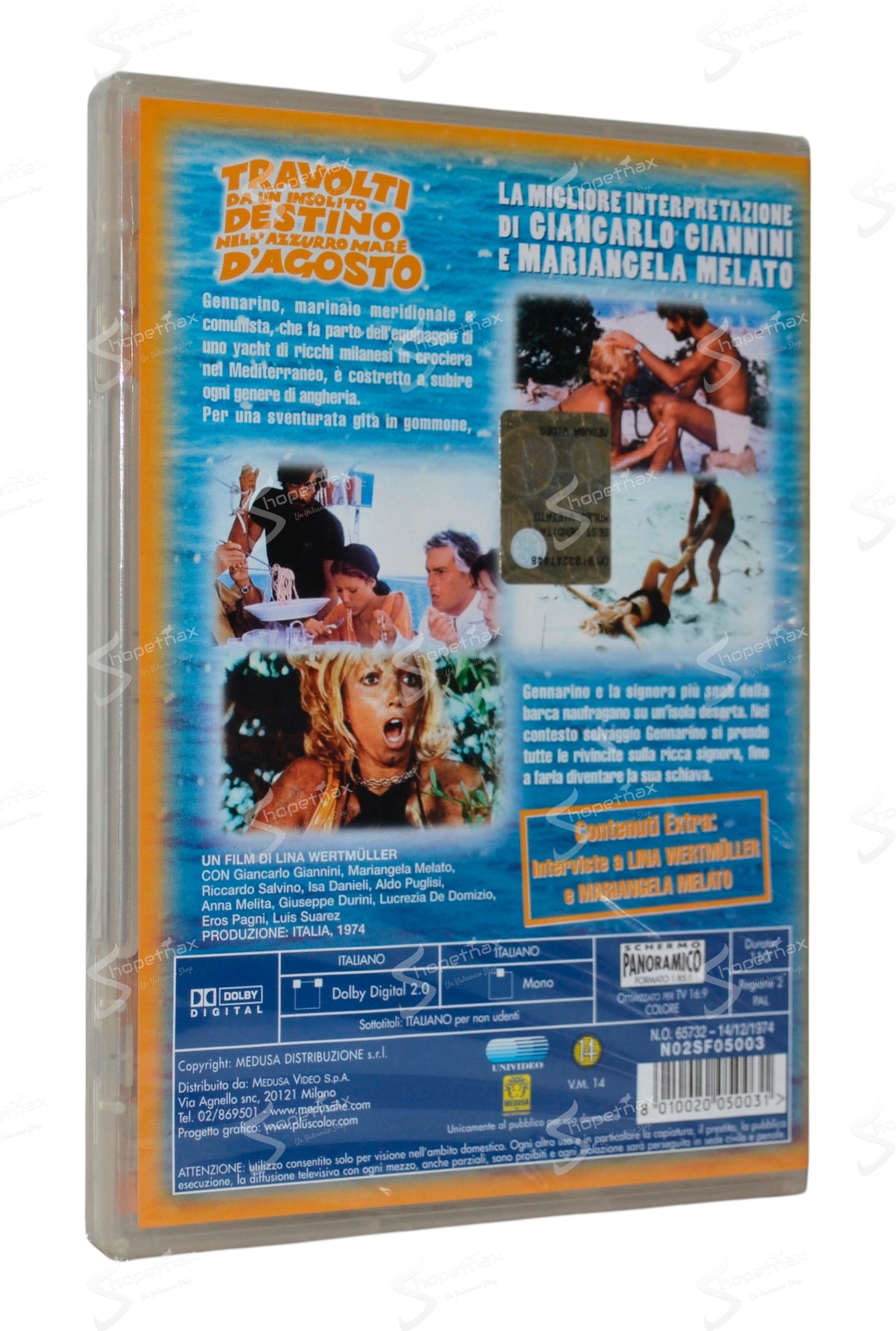 Travolti da un insolito destino nell'azzurro mare d'agosto (1974) DVD