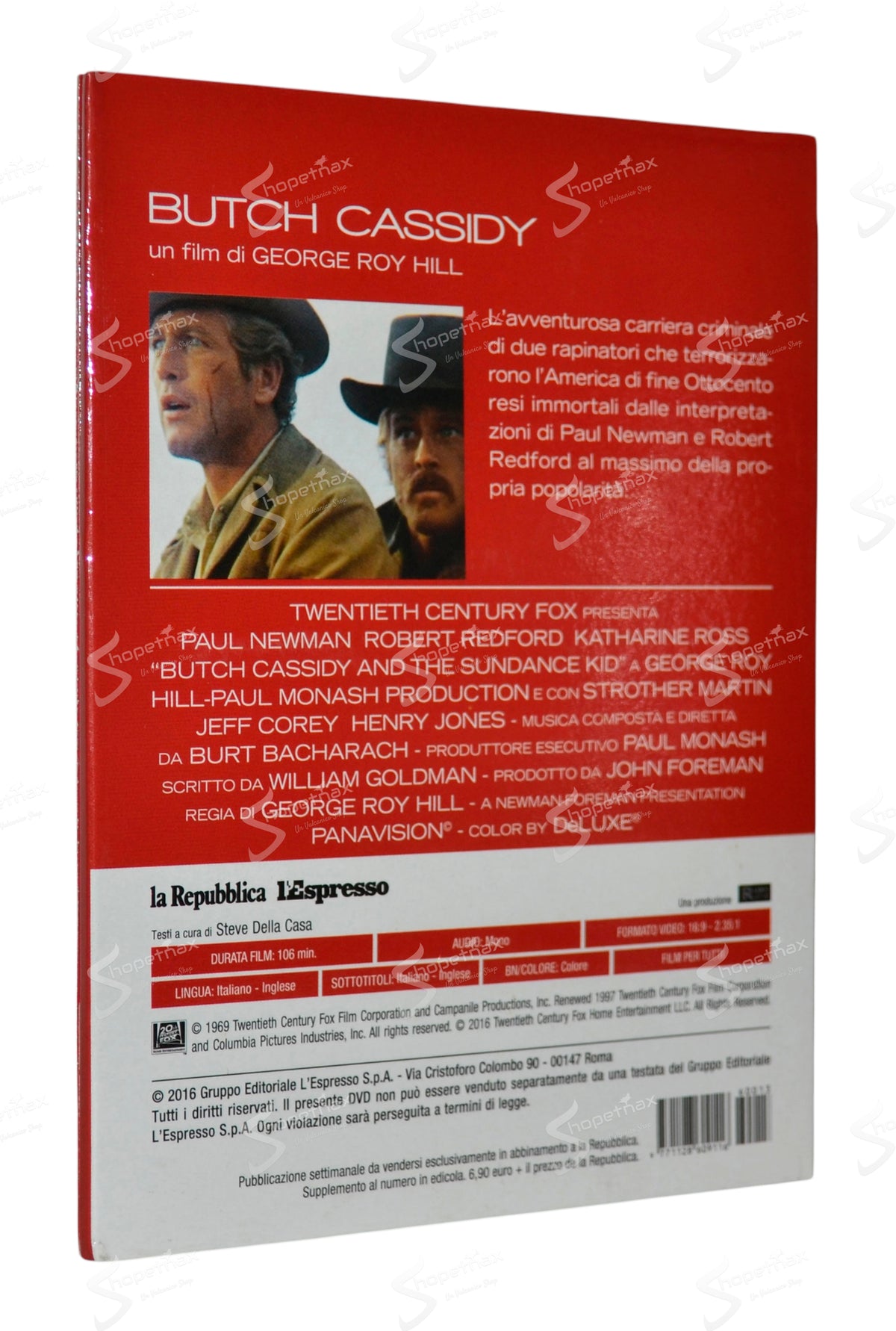 Butch Cassidy (Butch Cassidy and the Sundance Kid) (1969) DVD Slim Editoriale