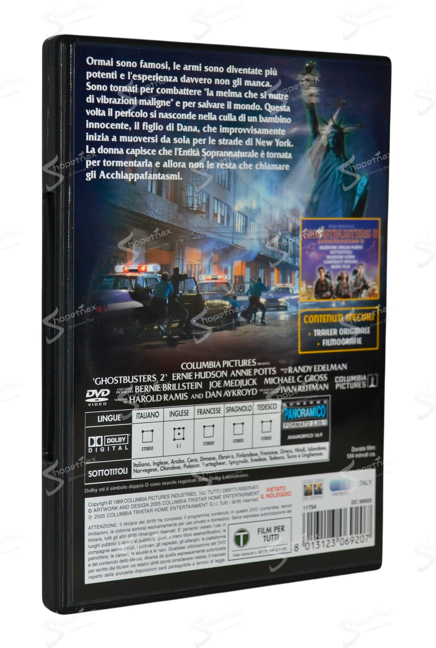 Ghostbusters II - Gli Acchiappafantasmi (1989) DVD