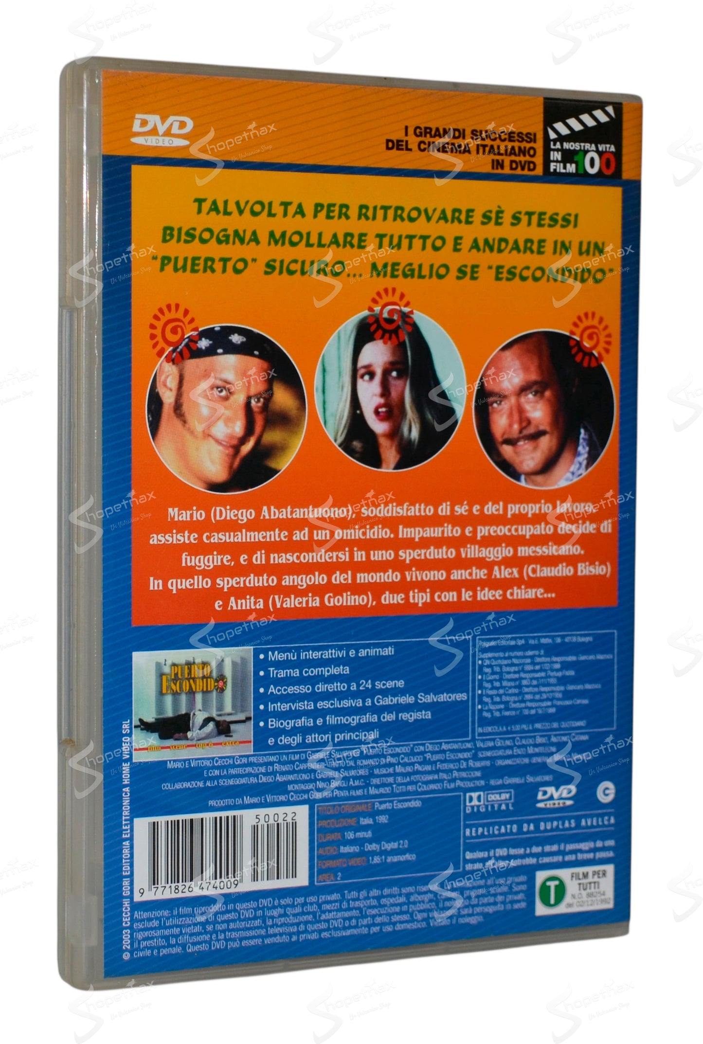 Puerto Escondido (1992) DVD Editoriale