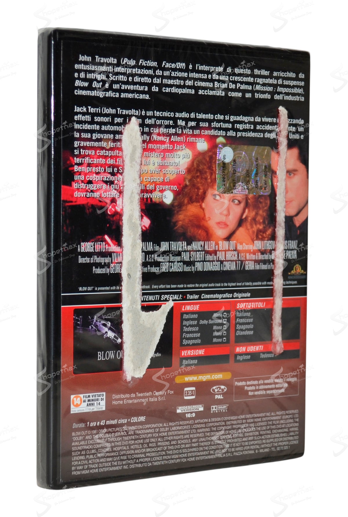 Blow Out (1991) DVD Editoriale Sigillato