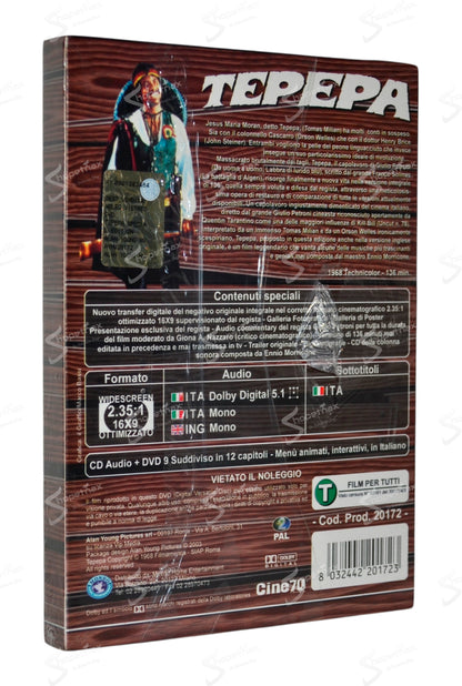 Tepepa (Deluxe Box Set) (1968) DVD + CD