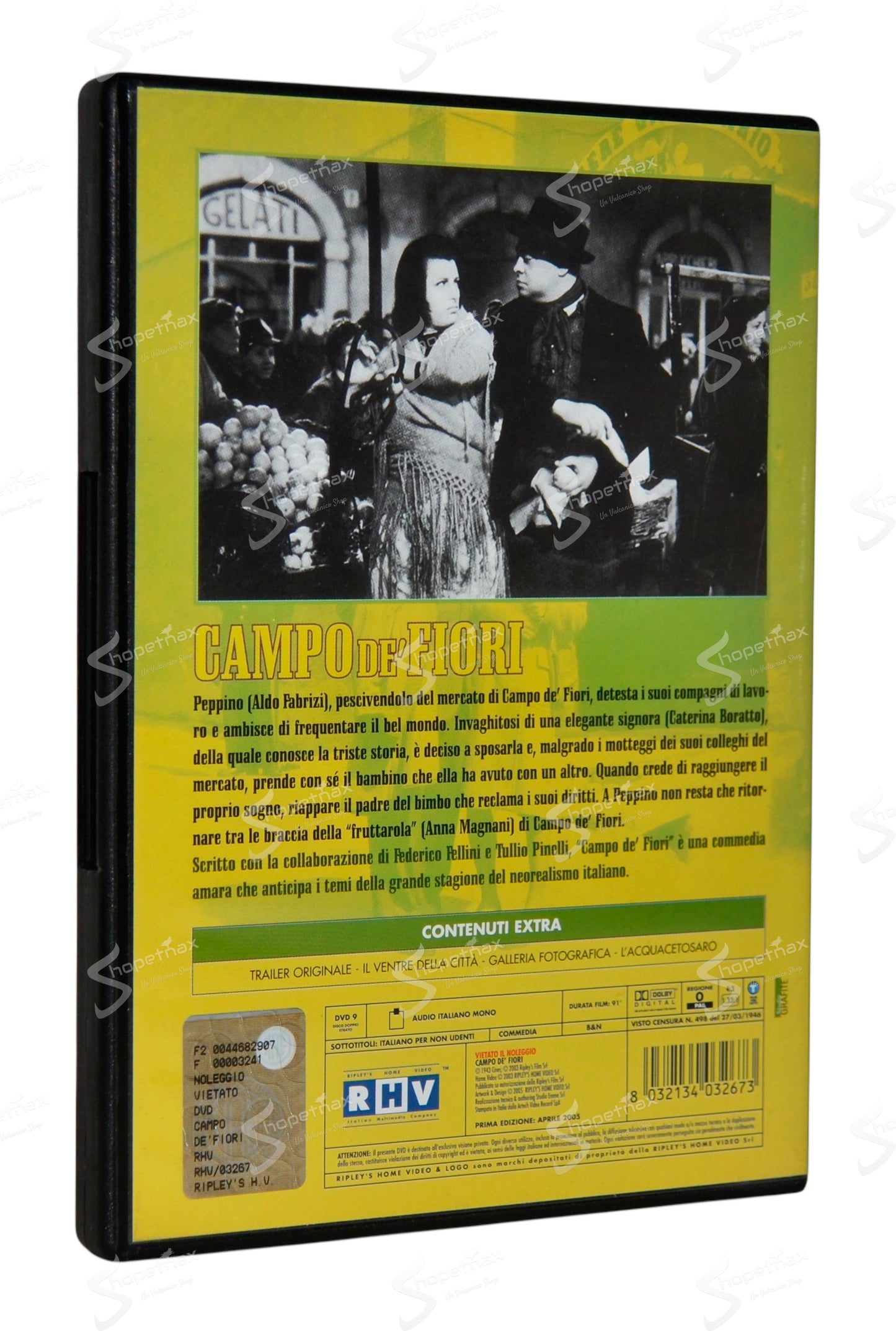 Campo de' Fiori (1943) DVD