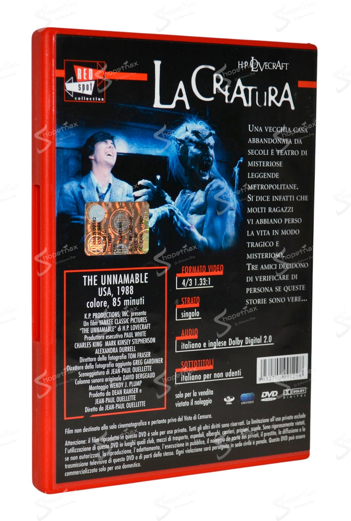 La Creatura (The Maid) (1988) DVD