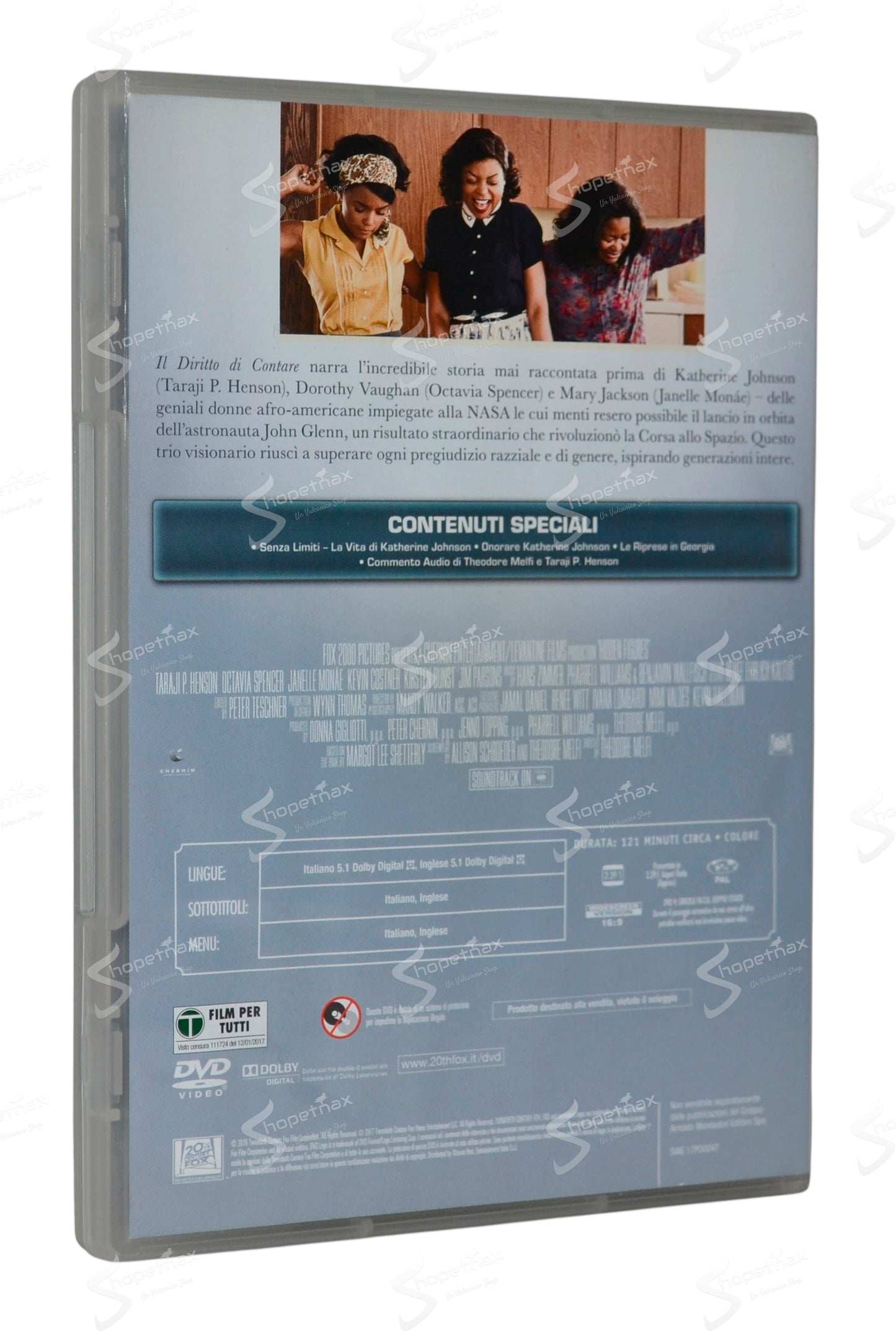 Il Diritto di Contare (Hidden Figures) (2016) DVD Editoriale