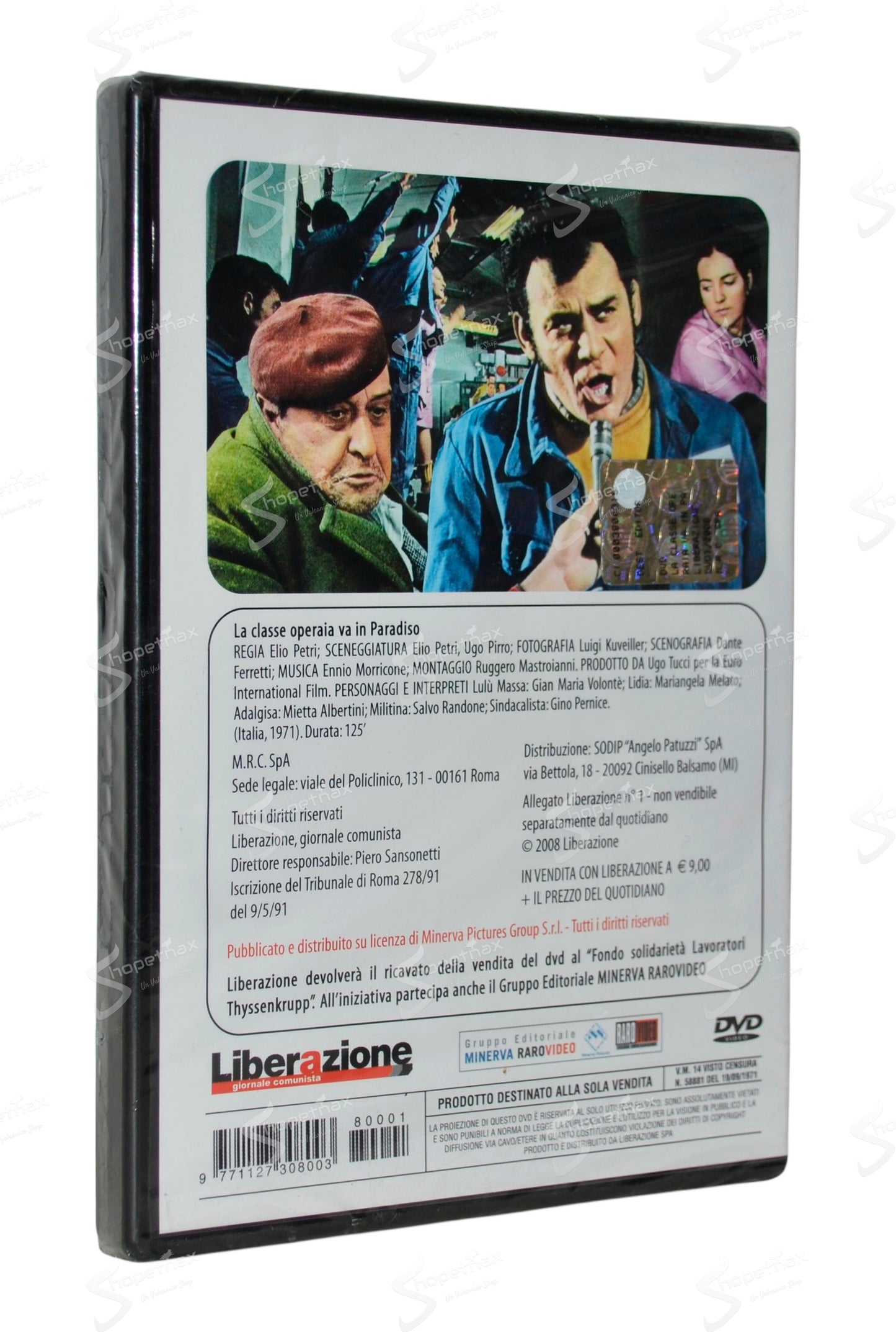 La classe operaia va in Paradiso (1971) DVD Editoriale