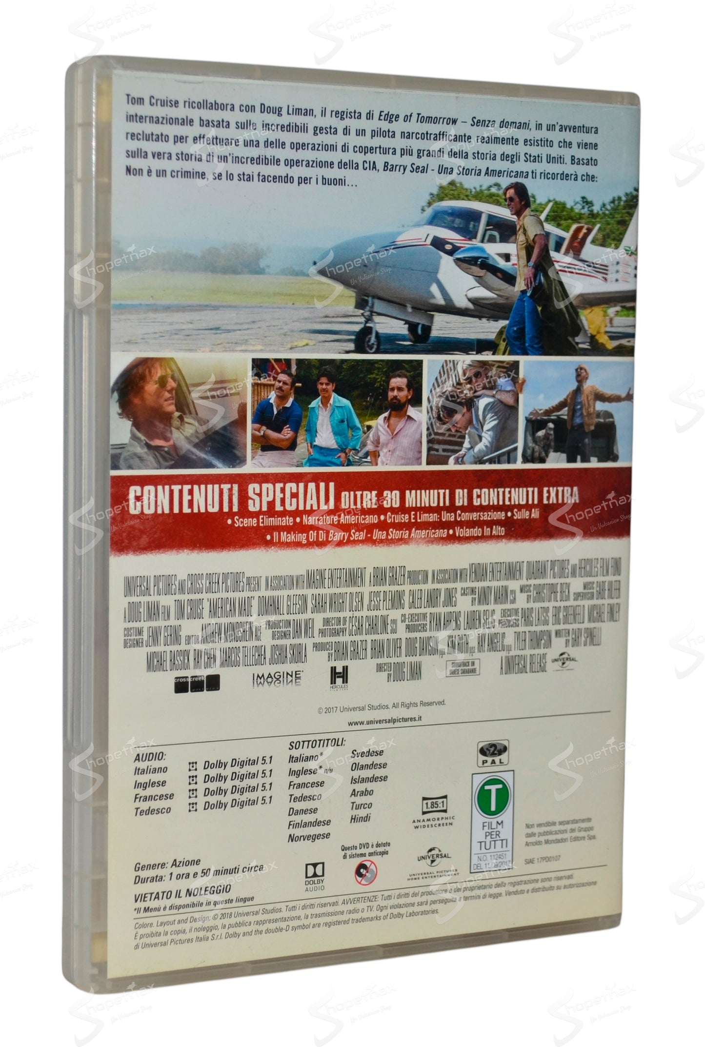 Barry Seal - Una Storia Americana (2017) DVD Editoriale