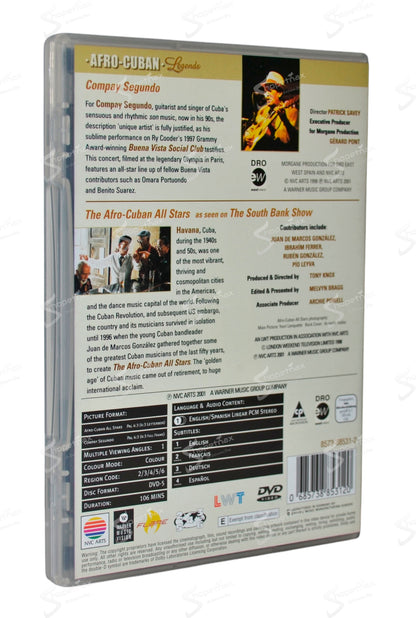 Afro Cuban Legends - Compay Segundo - Double Bill (1998) DVD