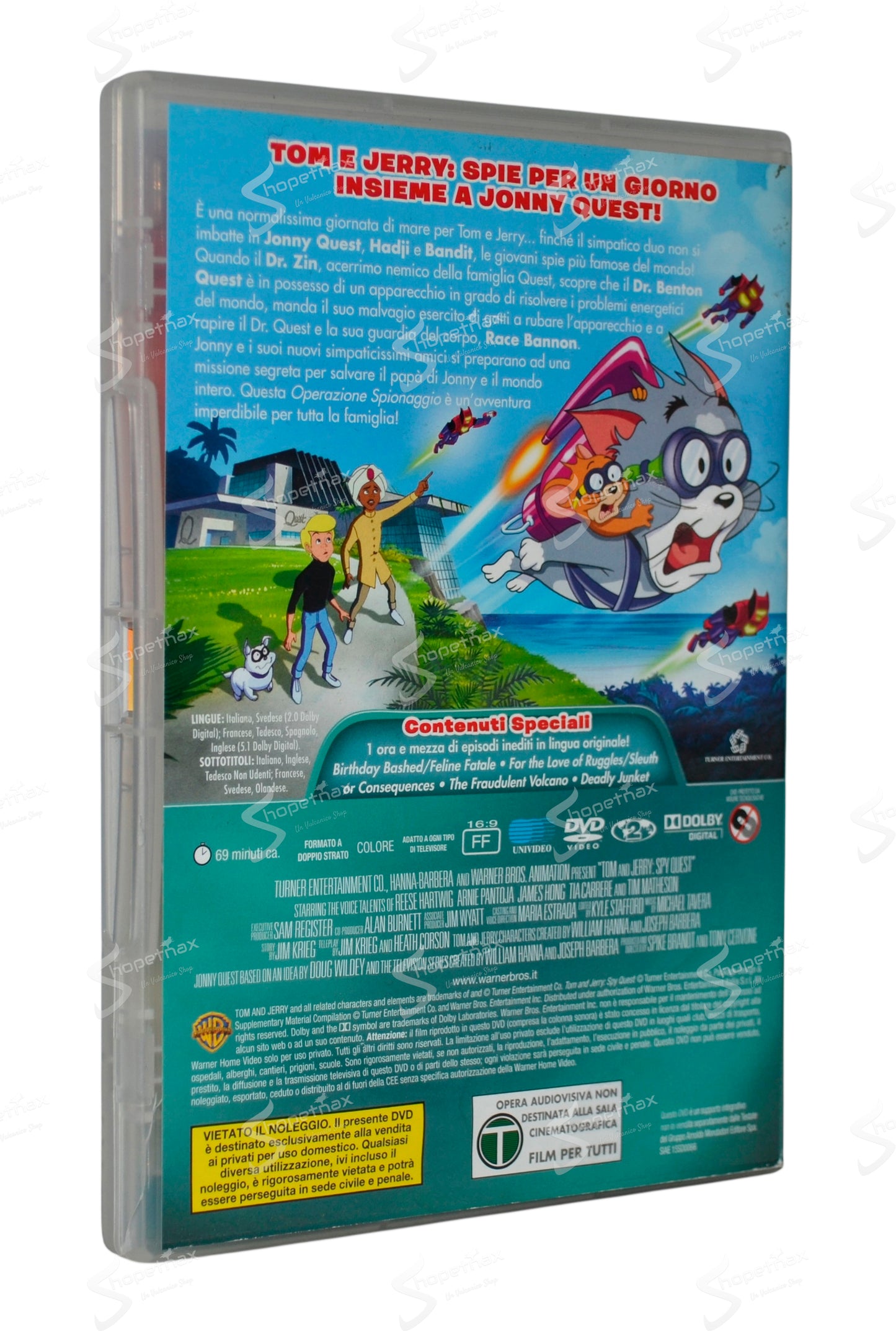 Tom and Jerry - Operazione Spionaggio - Il Film Originale (2015) DVD Editoriale Discreto