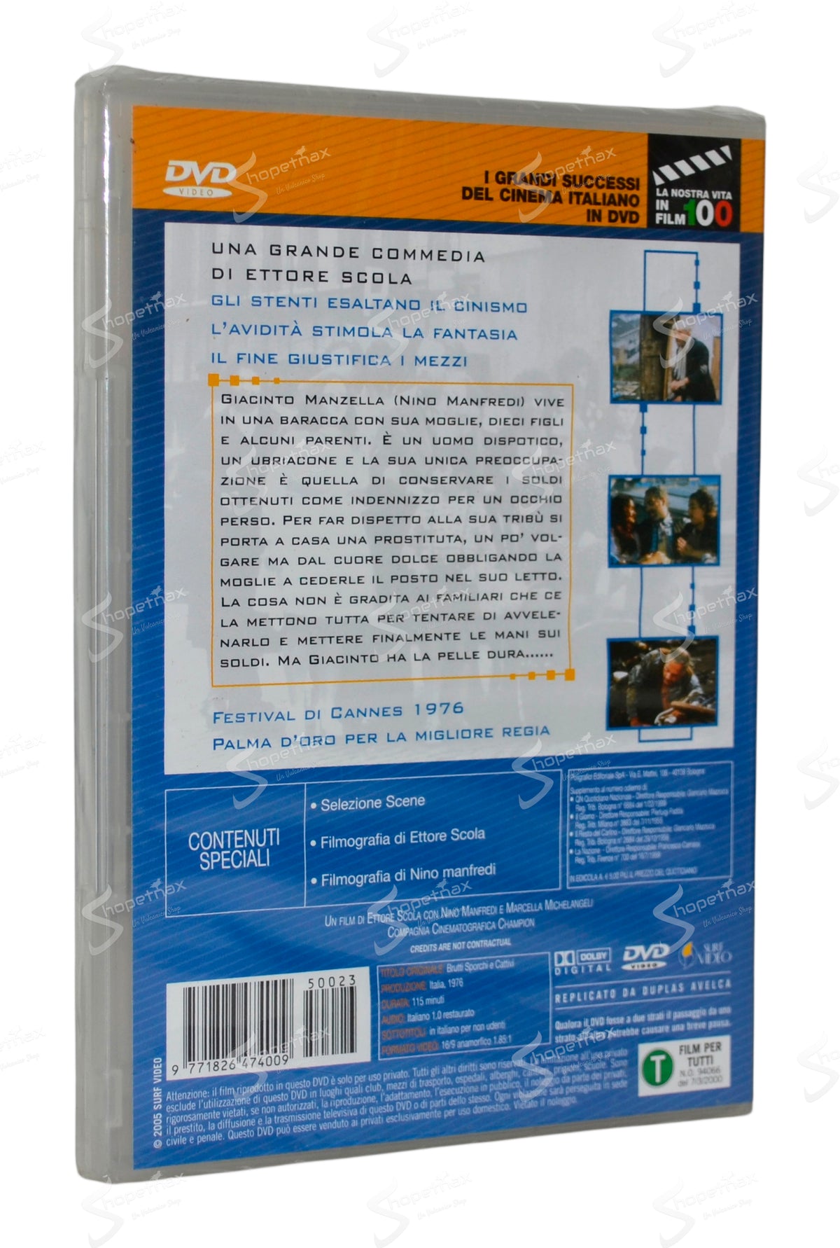 Brutti, Sporchi e Cattivi (1976) DVD Editoriale
