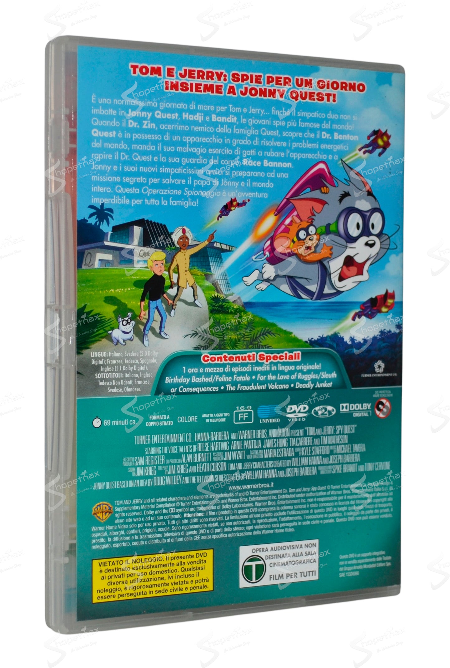 Tom and Jerry - Operazione Spionaggio - Il Film Originale (2015) DVD Editoriale Buono