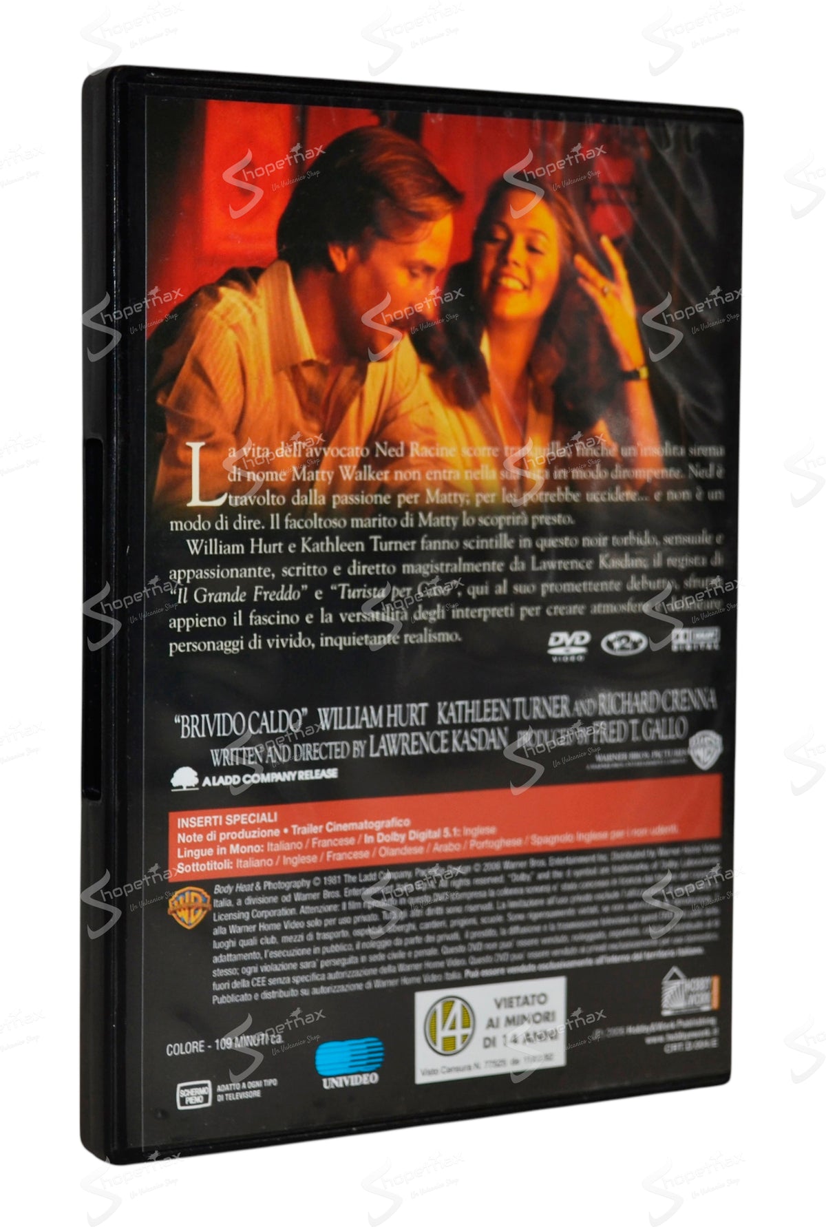 Brivido Caldo (Body Heat) (1981) DVD Editoriale