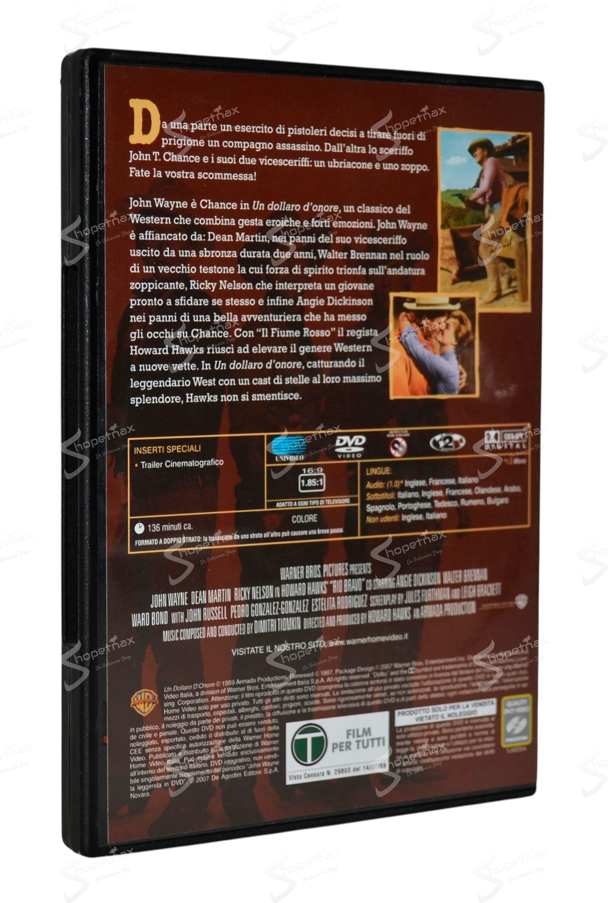 Río Bravo (1959) DVD Editorial