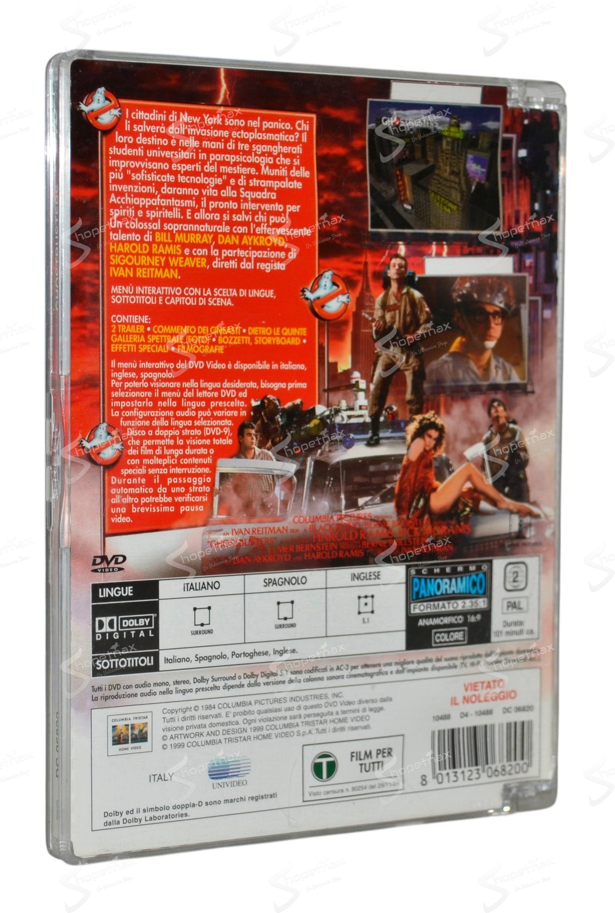Ghostbusters (1984) DVD Jewel Box
