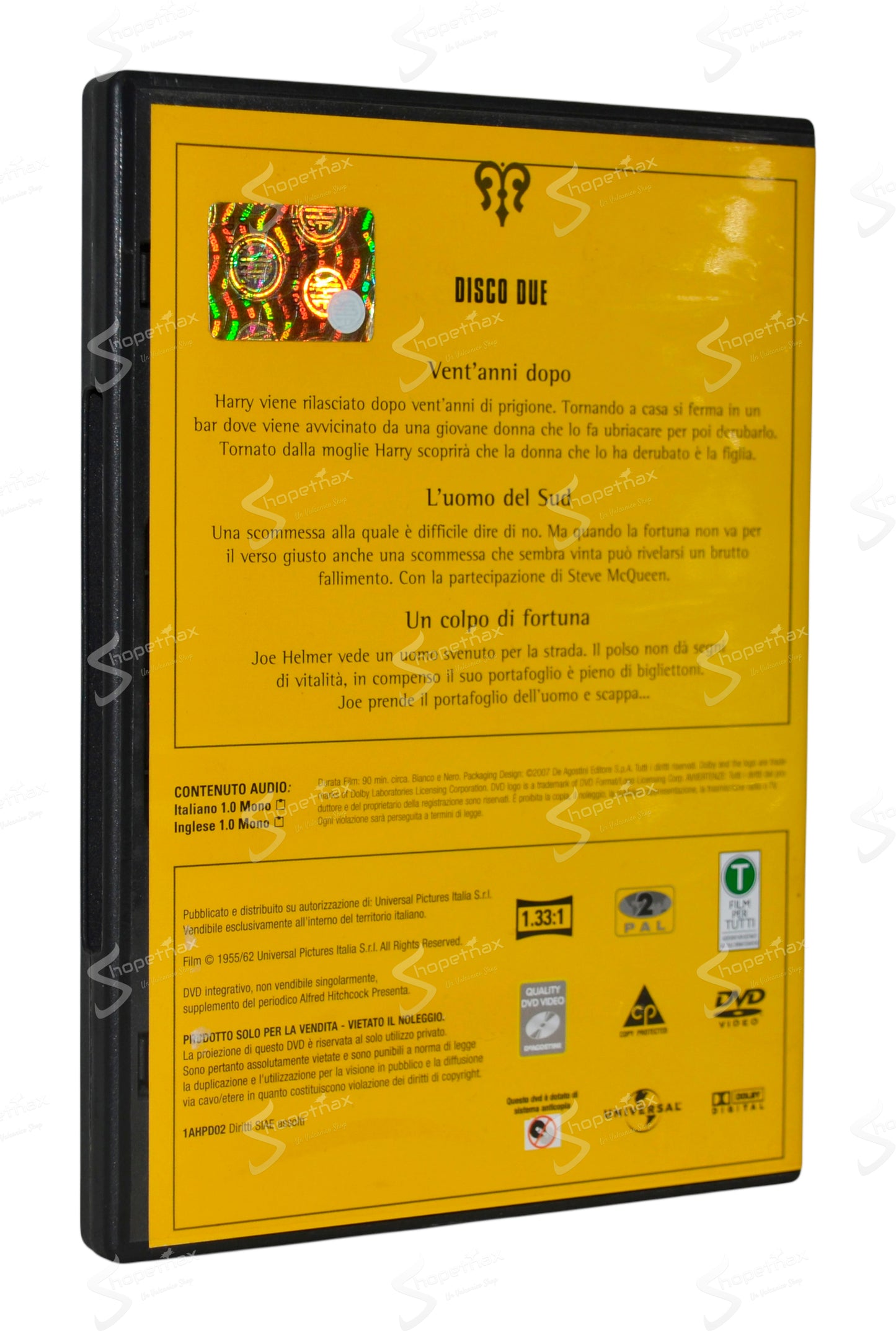 Alfred Hitchcock presenta (I Fiori del Giallo - Disco 2) (1955-1962) DVD Editoriale