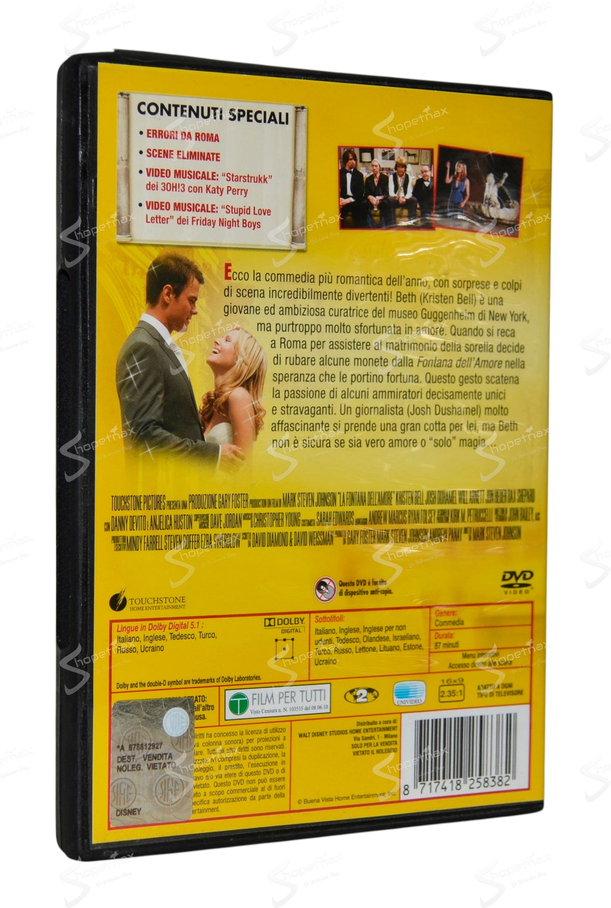 La fontana dell'amore (When in Rome) (2010) DVD Ex Noleggio
